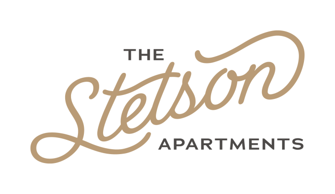 the steton apartments logo at The Stetson